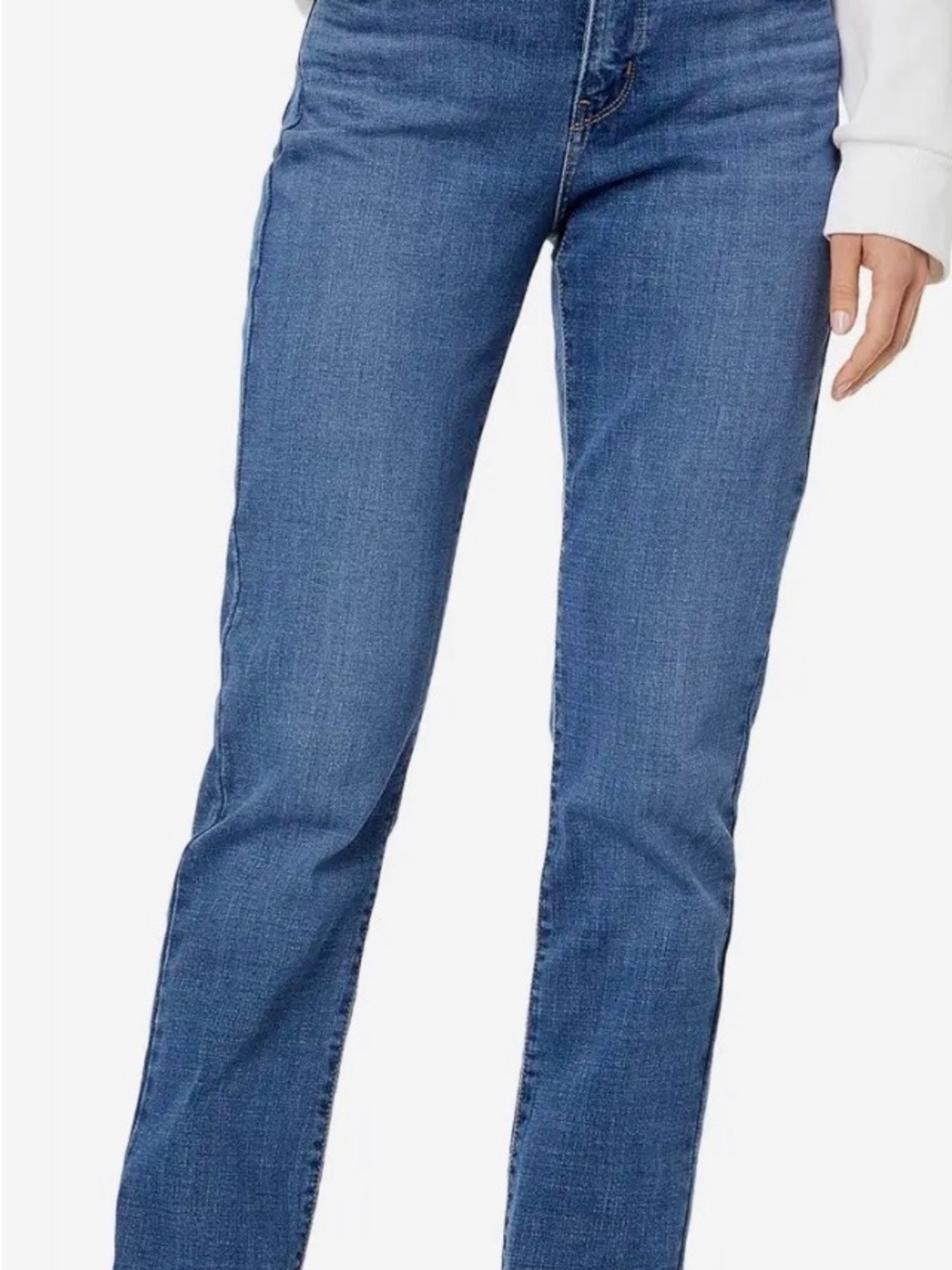 Levi's Mid-Blue Straight-Leg 505 Jeans